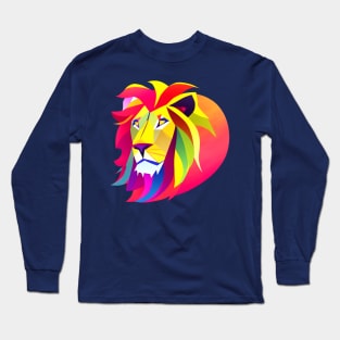 Sunset Lion Long Sleeve T-Shirt